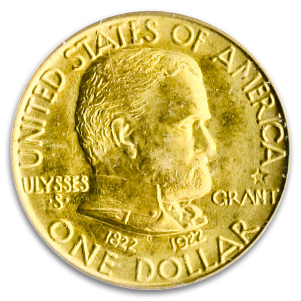 A Sample GOLD COMMEMORATIVES Coin